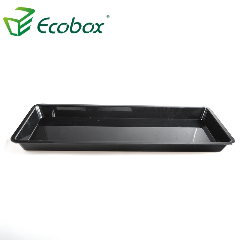 Ecobox XS-005 plastic bulk meat display fresh trays for supermarket