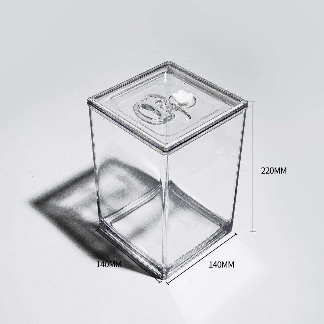 Ecobox SPH-022 airtight candy bin jar