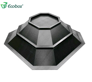 Ecobox Eco-friendly hexagon single fruit false Riser step