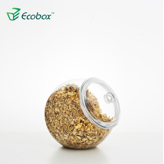 Ecobox SPH-FB300-6 airtight round candy jar