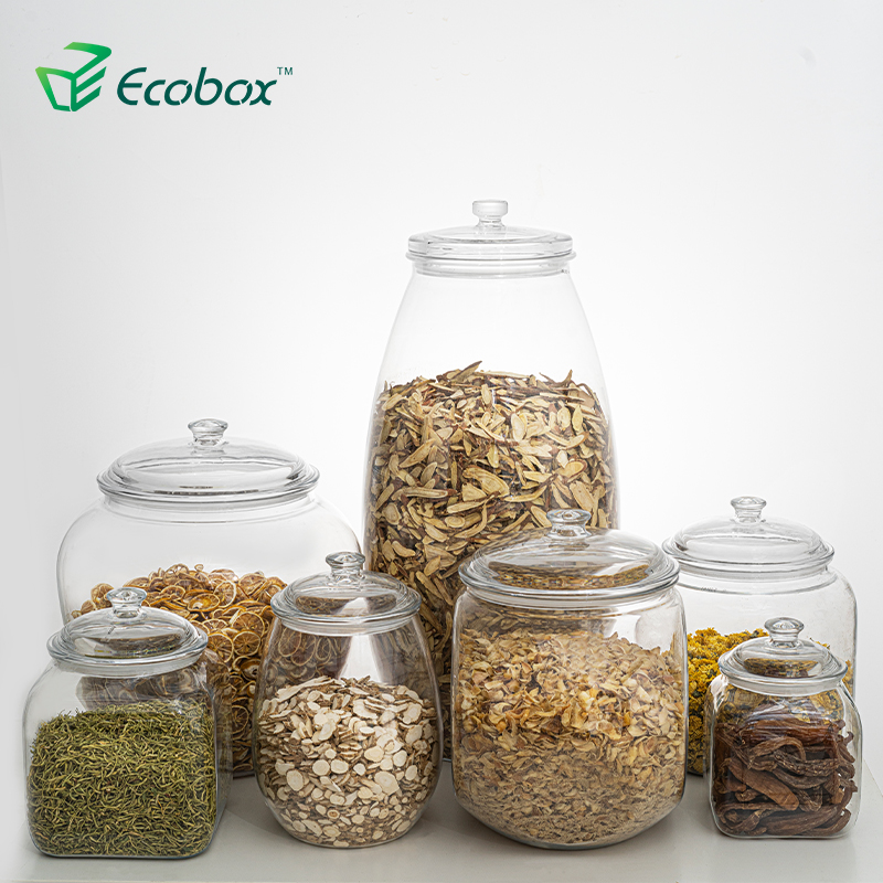 Ecobox SPH-FB400-7 airtight bulk food cereal jar container